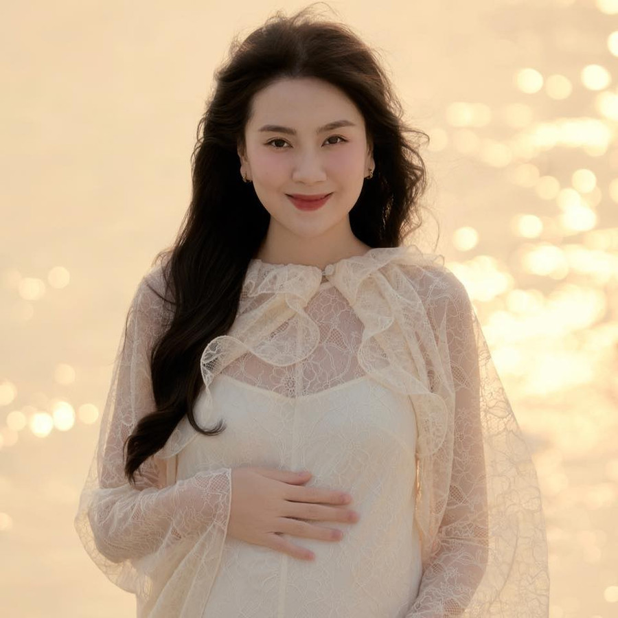 Vóc dáng đáng ngưỡng mộ của MC Mai Ngọc trong suốt thời kỳ mang thai. mai-ngoc-1.jpg