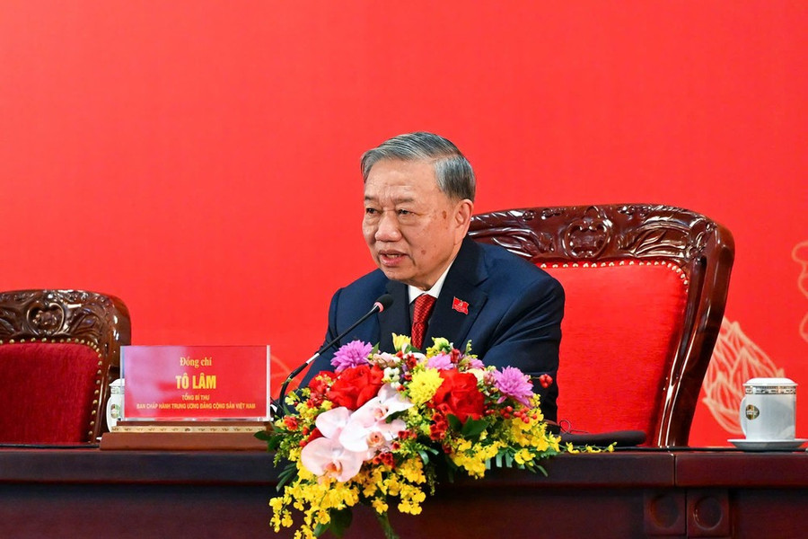 Đồng chí Tô Lâm, Tổng Bí thư Ban Chấp hành Trung ương Đảng Cộng sản Việt Nam khóa XIV trả lời các câu hỏi của các phóng viên tại họp báo quốc tế sau phiên bế mạc 2MM88.com trò chơi casino và slot. (Ảnh: DUY LINH) 7f8493c1-f025-4676-b6fa-037ac131a9c2.jpg