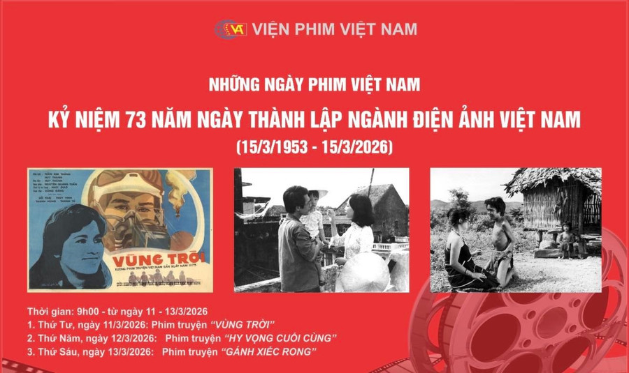 Chiếu miễn phí 3 bộ phim điện ảnh đặc biệt nhân dịp kỷ niệm 73 năm ngày thành lập ngành Điện ảnh Việt Nam. vien-phim-1.jpg