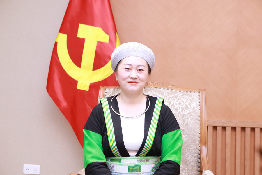 Cô Vàng Thị Vể - Phó Hiệu trưởng Trường Mầm non Thạch Lâm, Cao Bằng. ve.jpg