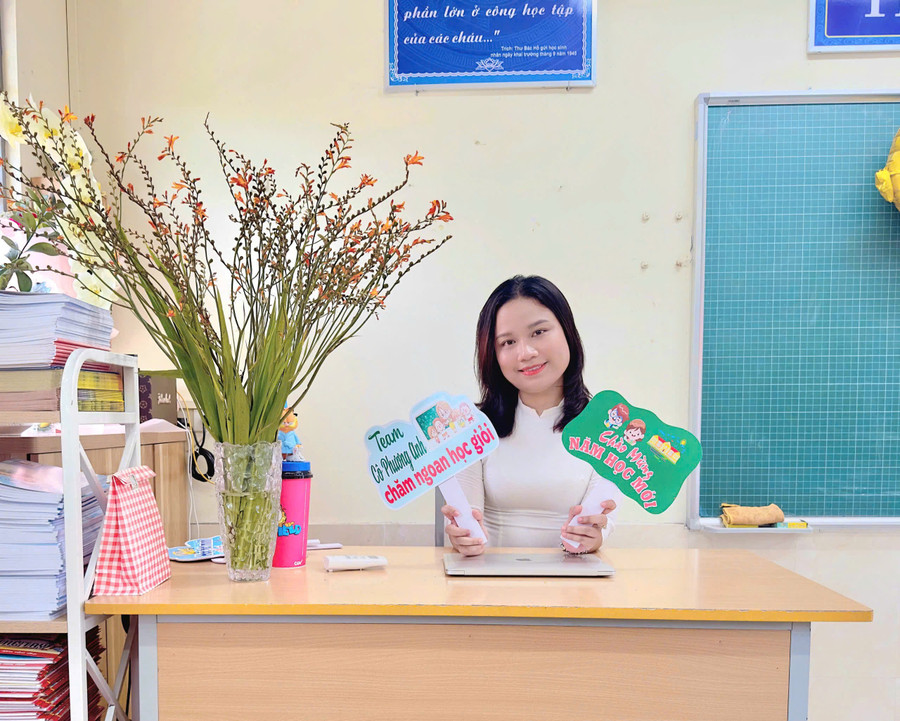 Cô Lê Thị Phương Anh, Trung Tâm Đăng Nhập MM88 Chính Thức Mới Trường Tiểu học Phú La (Hà Đông, Hà Nội).
