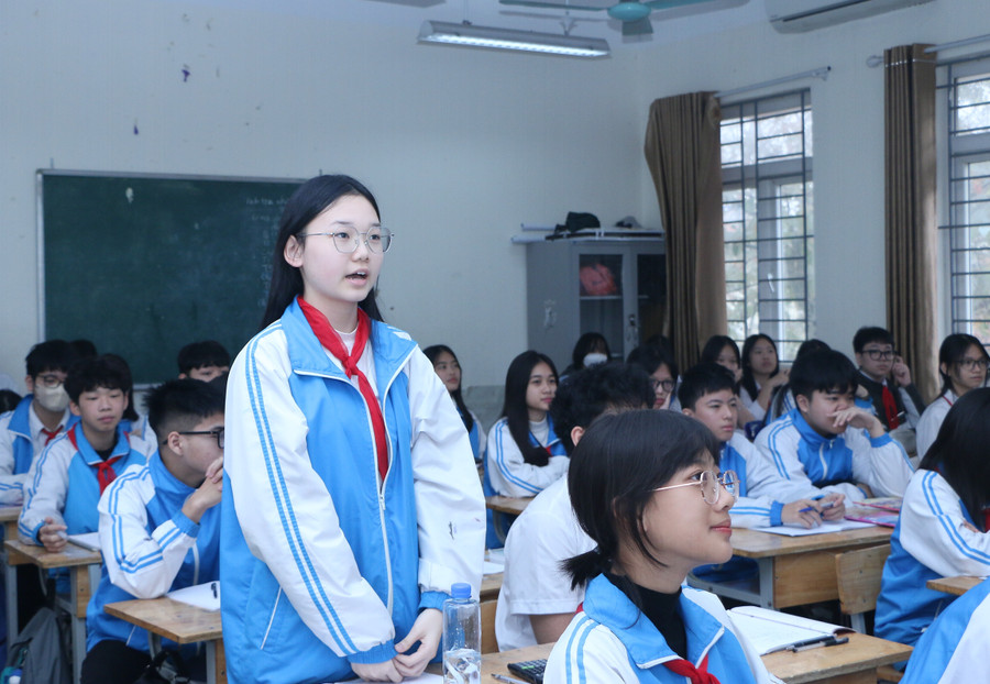 Công tác triển khai dạy học theo nội dung Chương trình GDPT 2018 đang được các trường triển khai mạnh mẽ. 2-3052.jpg