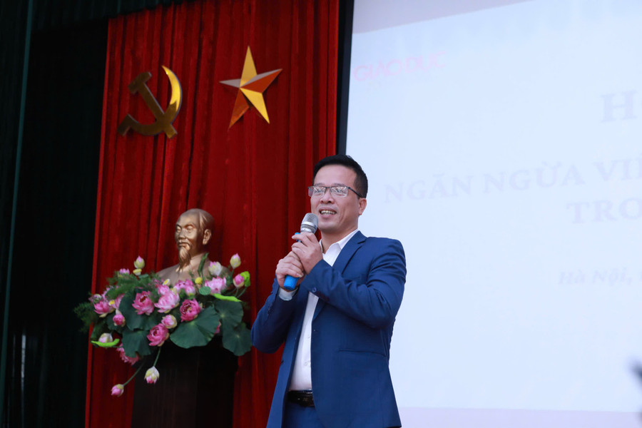 Chuyên gia tâm lý giáo dục Lê Thanh Tùng. Ảnh: Đình Tuệ. tung.jpg
