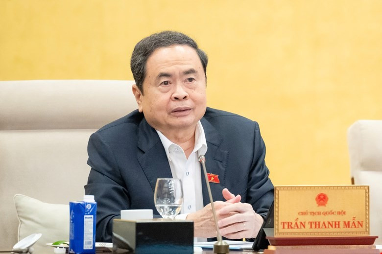 Chủ tịch Quốc hội Trần Thanh Mẫn. Ảnh: Cổng TTĐT Quốc hội. qh-4-6483.jpg