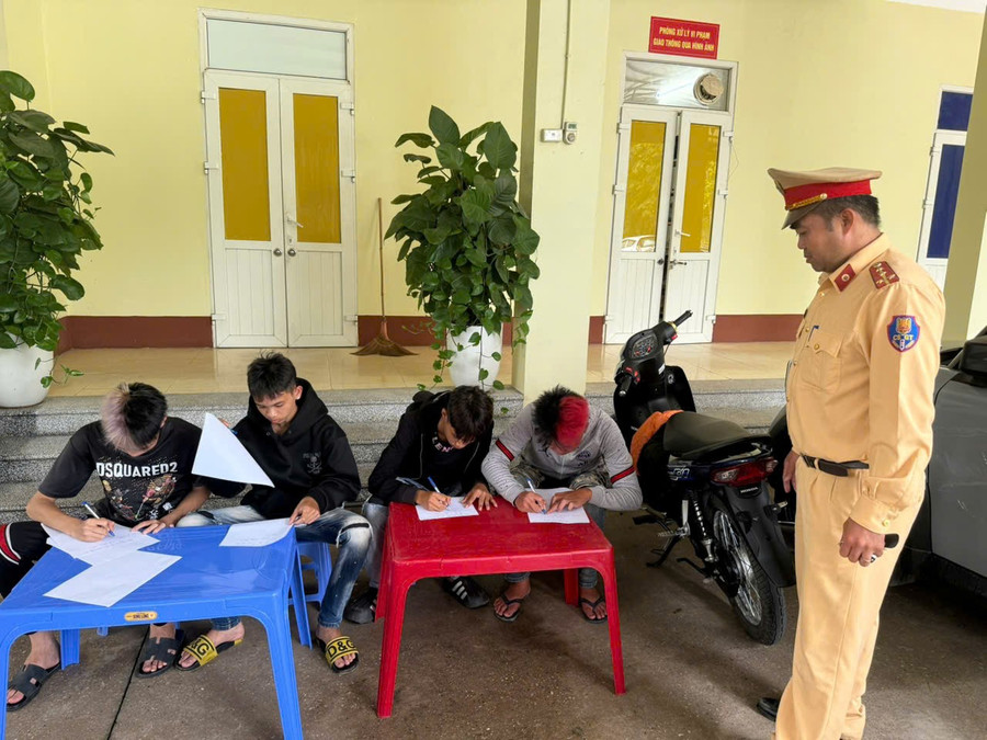 Thanh, thiếu niên vi phạm trật tự an toàn giao thông chủ yếu do sự buông lỏng quản lý từ phía gia đình.