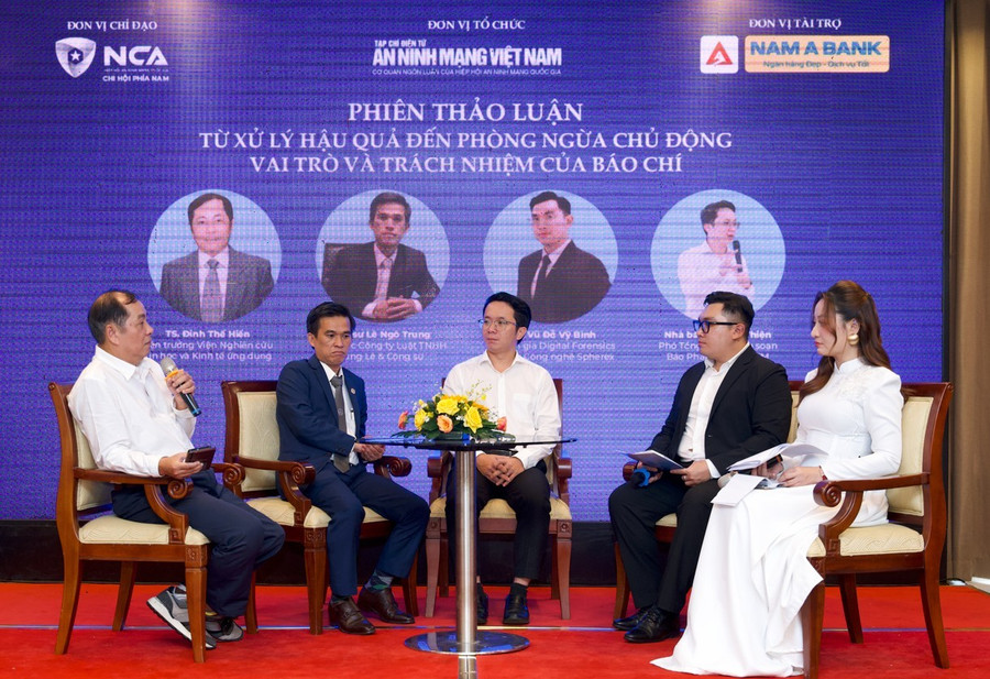 Các chuyên gia thảo luận tại hội thảo. Ảnh: Hà An. thieu-tuong-le-minh-manh-2.jpg