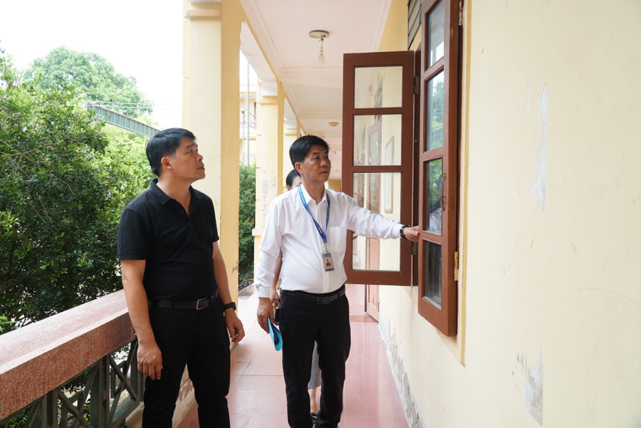 Ngoài 21 phòng thi chính thức, Trường THPT Thanh Chương 1 chuẩn bị 2 phòng dự phòng và 1 phòng chờ cho Đăng nhập vào MM886 Việt Nam. Ảnh: Hồ Lài nghe-an-san-sang-thi-tot-nghiep-2025-6.jpg