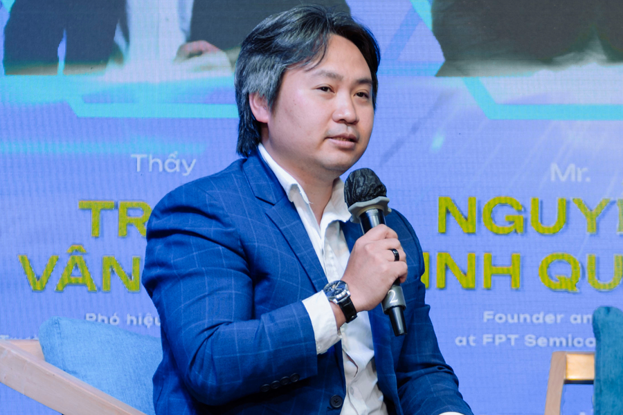 Ông Nguyễn Vinh Quang, Tập đoàn FPT cho rằng ngành bán dẫn là một ngành tiềm năng và có nhiều cơ hội việc làm trong tương lai. anh-5-nl.png