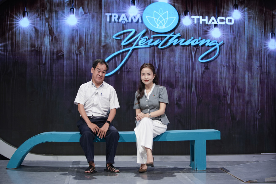 Anh Lê Viết Thuận tham dự chương trình 