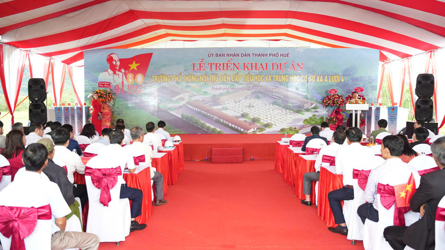 2 dự án Trường phổ thông nội trú liên cấp tại A Lưới, TP Huế sẽ hoàn thành trước năm học mới 2026-2027. z6960342665516-8b5c5309e4417af252347287a02cf814.jpg