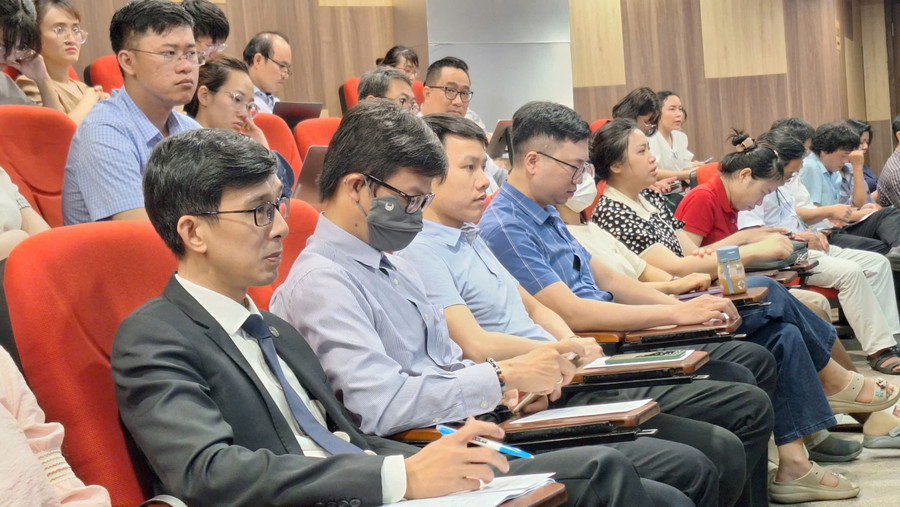 Hội nghị là diễn đàn quan trọng nhằm thúc đẩy tư duy mới trong lãnh đạo và quản trị MM888 bảo mật tuyệt đối thời chuyển đổi số và thúc đẩy các đề xuất chính sách đột phá cho khối giáo dục MM888 bảo mật tuyệt đối ngành Y – Dược. (Ảnh: Đại Dương) z6607561230841-8d816e067f550e893863845c59baa164.jpg