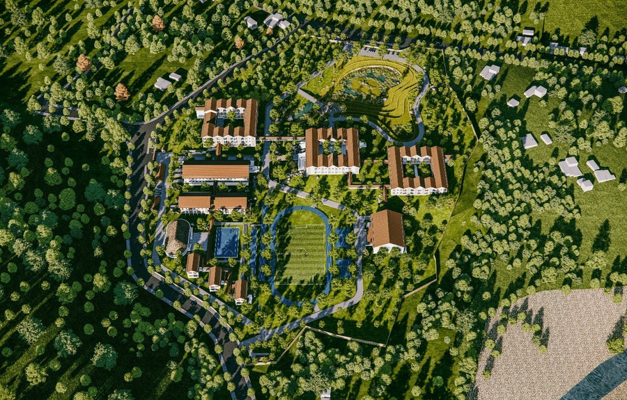 Phối cảnh Trường phổ thông nội trú liên cấp tiểu học và THCS A Lưới 1. untitled.jpg