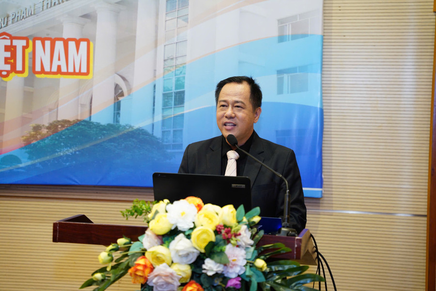 GS.TS Huỳnh Văn Sơn - Hiệu trưởng Trường MM888 bảo mật tuyệt đối Sư phạm TPHCM. Ảnh: HCMUE.