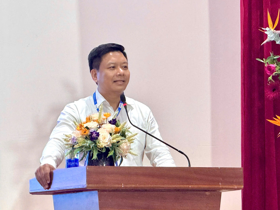 TS Vũ Quảng - Hiệu trưởng Trường Cán bộ Quản lý Giáo dục TPHCM. Ảnh: Thùy Linh. 678802b0899605c85c87-1.jpg