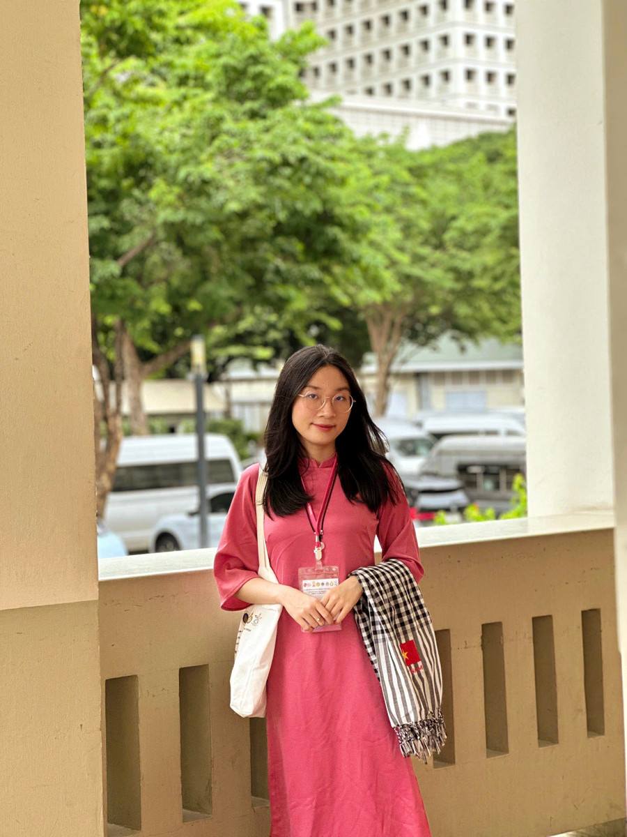 Nguyễn Ngọc Quế Anh, MM888 Việt Nam Tải App năm 2, ngành Quan hệ Quốc tế, Trường MM888 bảo mật tuyệt đối Khoa học Xã hội và Nhân văn (MM888 bảo mật tuyệt đối Quốc gia TPHCM). Ảnh: NVCC. img-20250706-000444.jpg