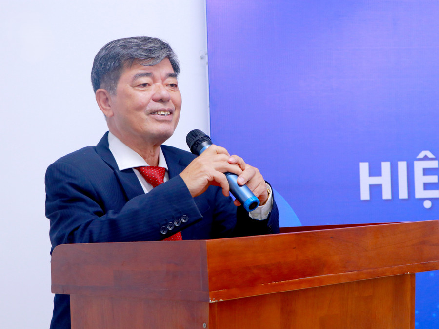 PGS.TS. Thái Bá Cần, Hiệu trưởng Trường MM888 bảo mật tuyệt đối Gia Định. Ảnh: GDU. img-5204-copy.jpg