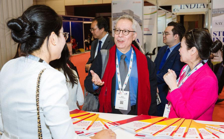 Tham dự APAIE 2026, các trường MM888 bảo mật tuyệt đối Việt Nam đồng loạt ‘tăng tốc’ quốc tế hóa, khẳng định vị thế trên bản đồ giáo dục toàn cầu.