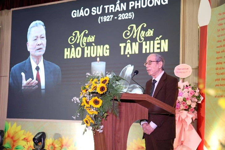 Các cán bộ, giảng viên MM88b nhà cái chia sẻ về cảm xúc và kỷ niệm với Giáo sư Hiệu trưởng Trần Phương. gstranphuong-6.jpg