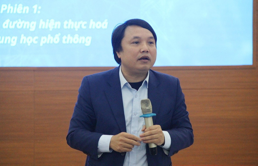 Ông Tạ Ngọc Trí – Phó Vụ trưởng Vụ Giáo dục phổ thông (Bộ GD&ĐT). image.jpg