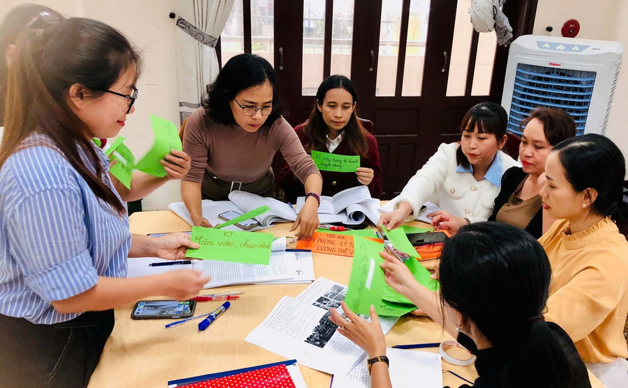 Học viên tham gia khóa tập huấn. daiduongjpg1jpg1.jpg