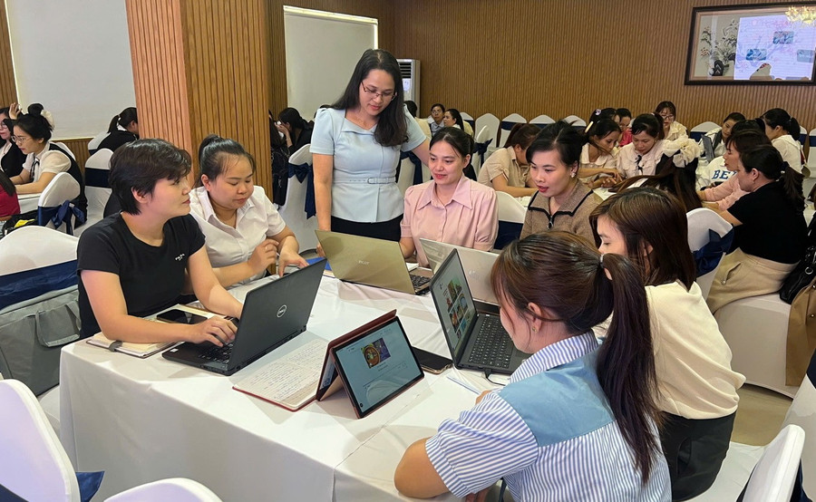 Một lớp tập huấn “Sử dụng và phát triển nội dung của Thư viện số miễn phí cho MM886 slot game, bắn cá, lô đề, đá gà Việt Nam” cho hơn Trung Tâm Đăng Nhập MM88 Chính Thức Mới, nhân viên thư viện và cán bộ quản lý của hai bậc học mầm non và tiểu học tỉnh Gia Lai. thuvienso-6.jpg