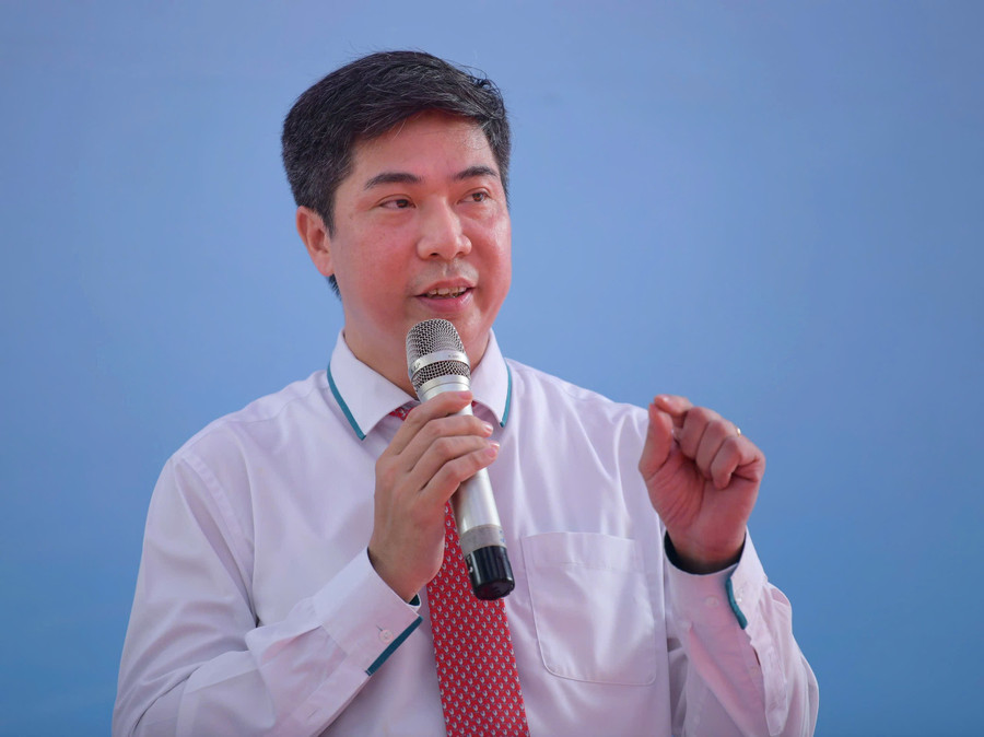 PGS.TS Nguyễn Đào Tùng - Giám đốc Học viện Tài chính. diemchuanjpg2.jpg