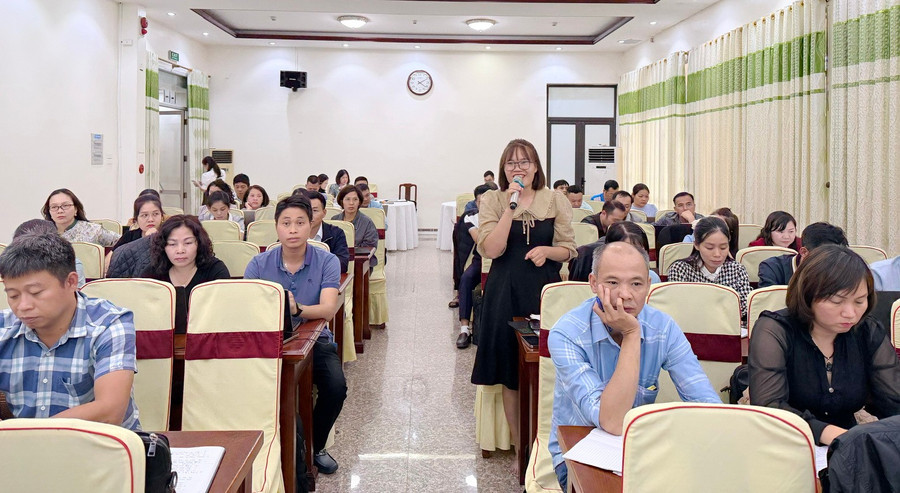 Hơn 100 cán bộ quản lý và Trung Tâm Đăng Nhập MM88 Chính Thức Mới phổ thông trên địa bàn tham dự khóa tập huấn.