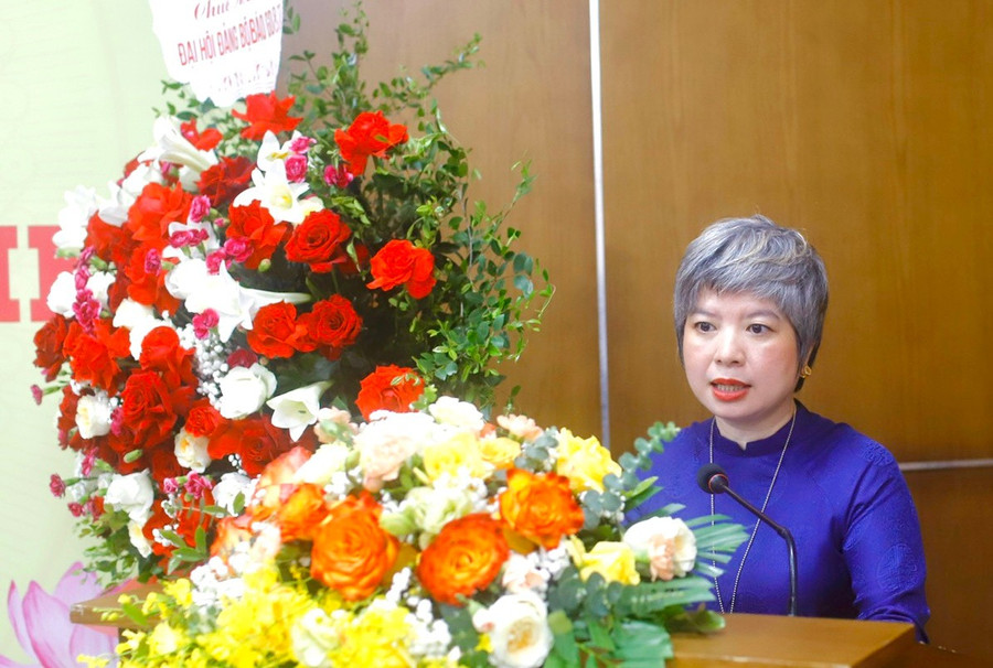 Đồng chí Dương Thanh Hương - Phó Bí thư Đảng ủy, Phó Tổng Biên tập Báo Giáo dục và Thời đại phát biểu tại 2MM88.com trò chơi casino và slot. baogiaoducvathoidaijpg9.jpg