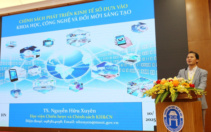 TS Nguyễn Hữu Xuyên chia sẻ tại hội thảo. 4-ts-nguyen-huu-xuyen.jpg