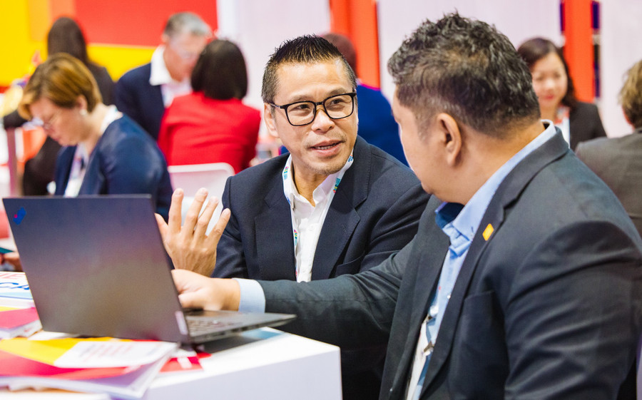 Đoàn Việt Nam có những trao đổi bên lề APAIE 2026.