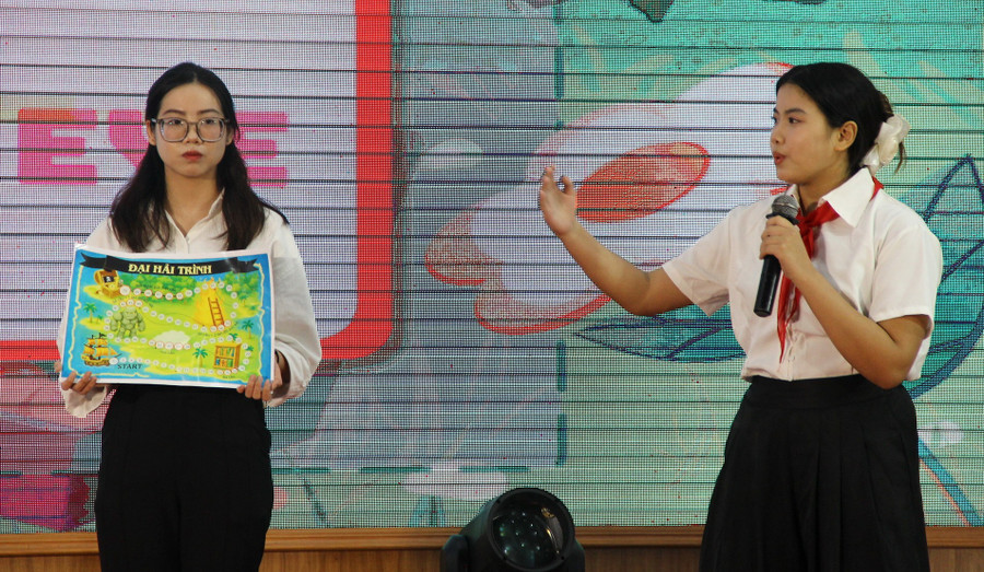 Phần thi Sáng tạo của đội Joyful Learning