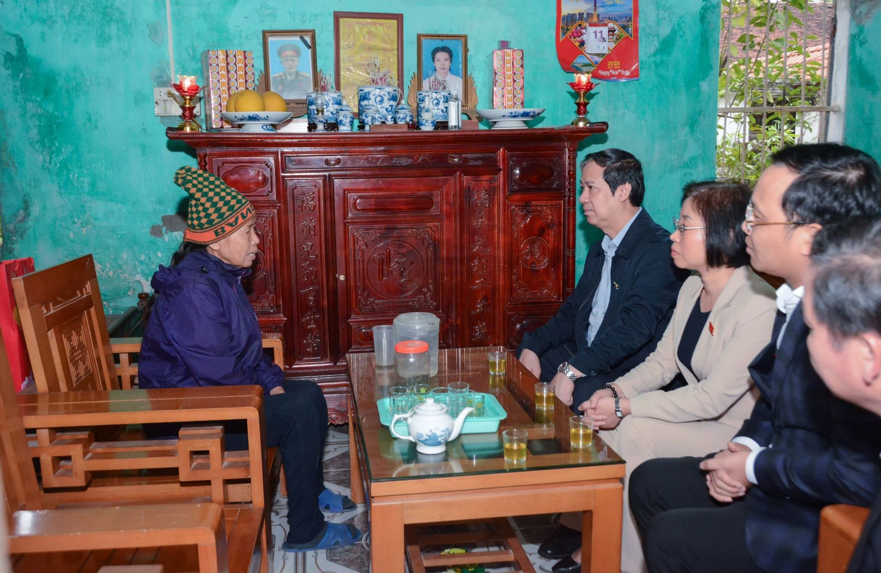 Bộ trưởng Nguyễn Kim Sơn thăm hỏi Trung Tâm Đăng Nhập MM88 Chính Thức Mới khó khăn nhân dịp Tết Nguyên đán ảnh 2