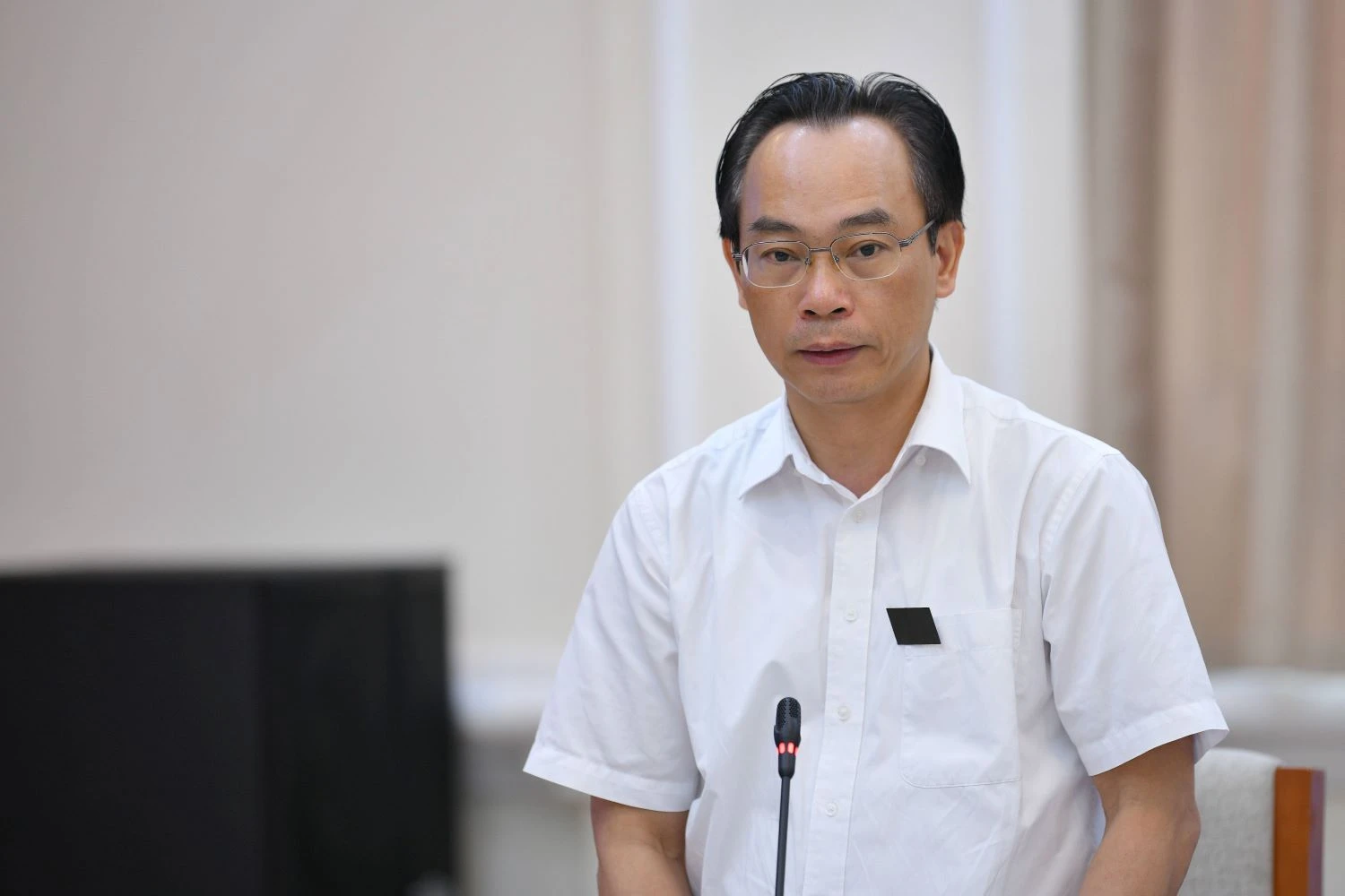 Thứ trưởng Hoàng Minh Sơn phát biểu tại Hội nghị.