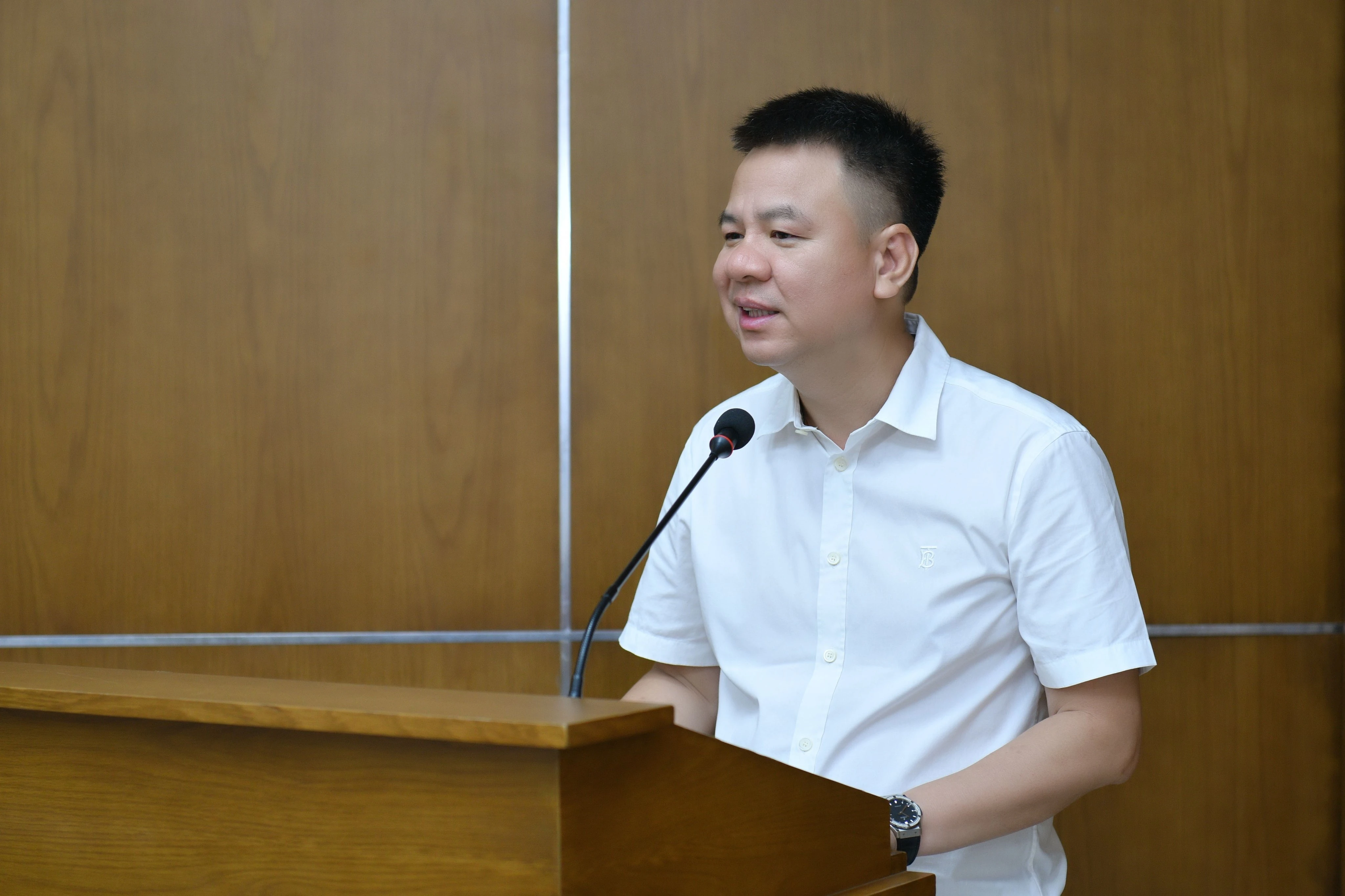 Nhà báo Triệu Ngọc Lâm – Bí thư Đảng ủy, Tổng biên tập Báo Giáo dục &amp; Thời đại.