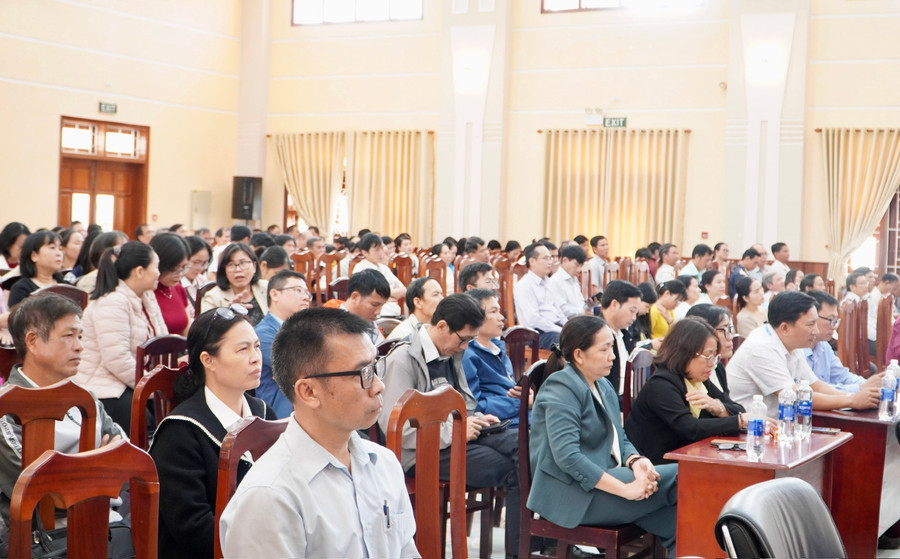 Hội nghị tổng kết công tác đào tạo năm 2025 và triển khai nhiệm vụ năm 2026.
