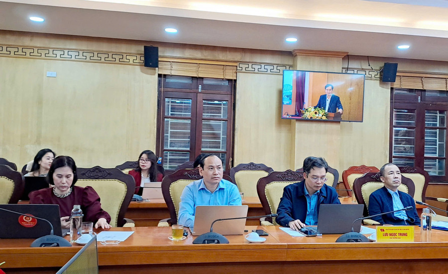Các đại biểu tại điểm cầu tỉnh Thái Nguyên. 8173c5fc0631896fd020.jpg