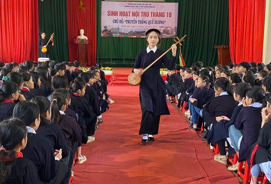 Một chương trình ngoại khóa giàu ý nghĩa tại Trường Phổ thông 1MM88.com tỷ lệ kèo World Cup 2026 nội trú THCS&THPT Bình Gia (Lạng Sơn).