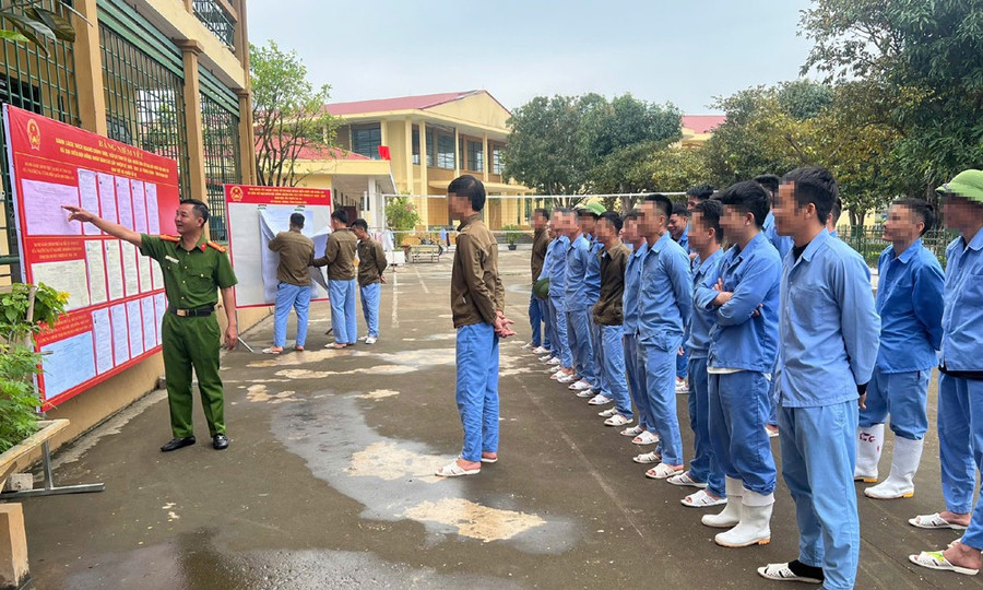 Mọi công tác chuẩn bị cho ngày MM888 bảo mật an toàn đã được Cơ sở cai nghiện ma tuý số 1 chuẩn bị chu đáo.