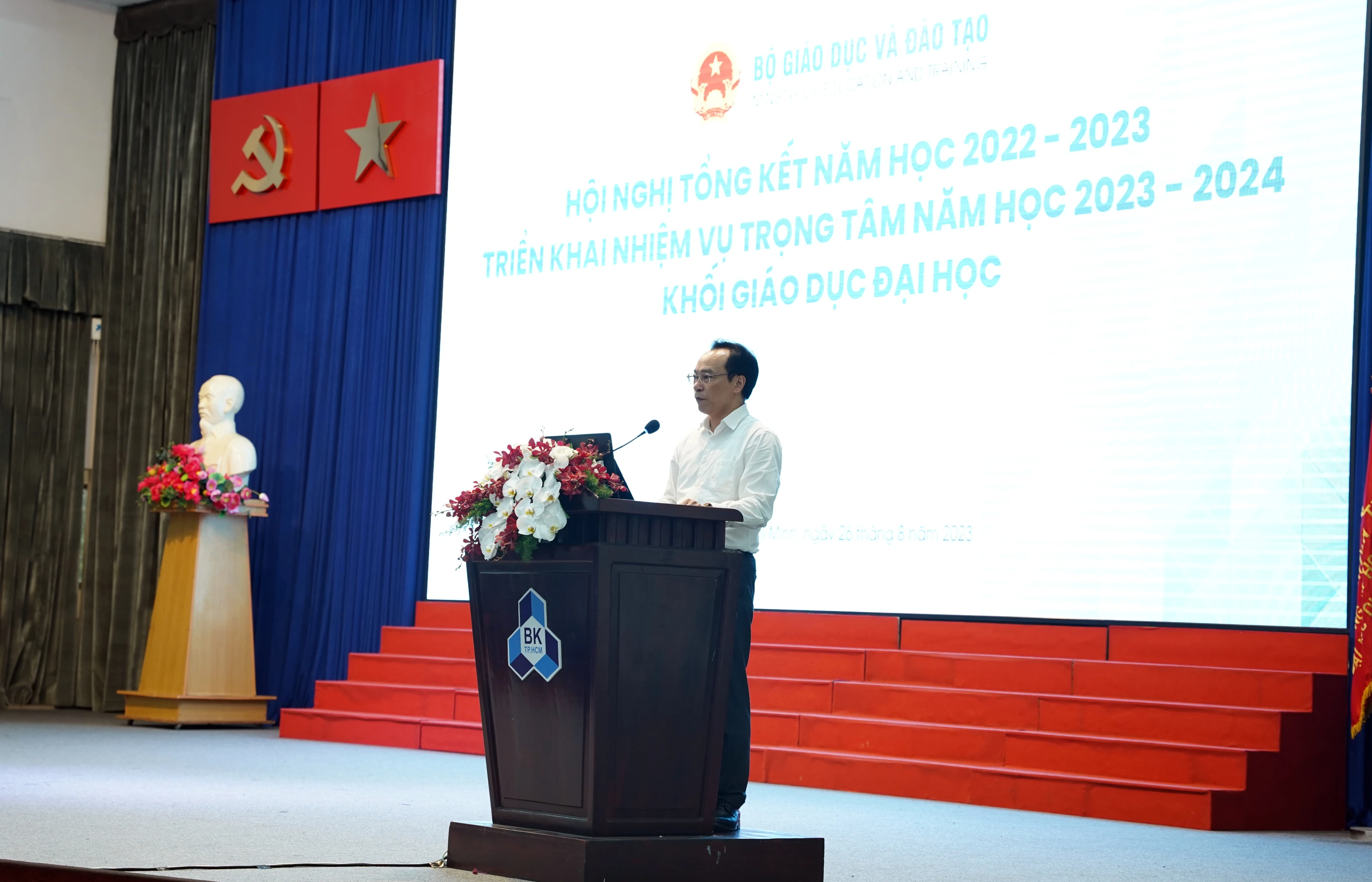 Thứ trưởng Hoàng Minh Sơn phát biểu bế mạc Hội nghị. Ảnh: Như Quỳnh. Thứ trưởng Hoàng Minh Sơn phát biểu bế mạc Hội nghị. Ảnh: Như Quỳnh.