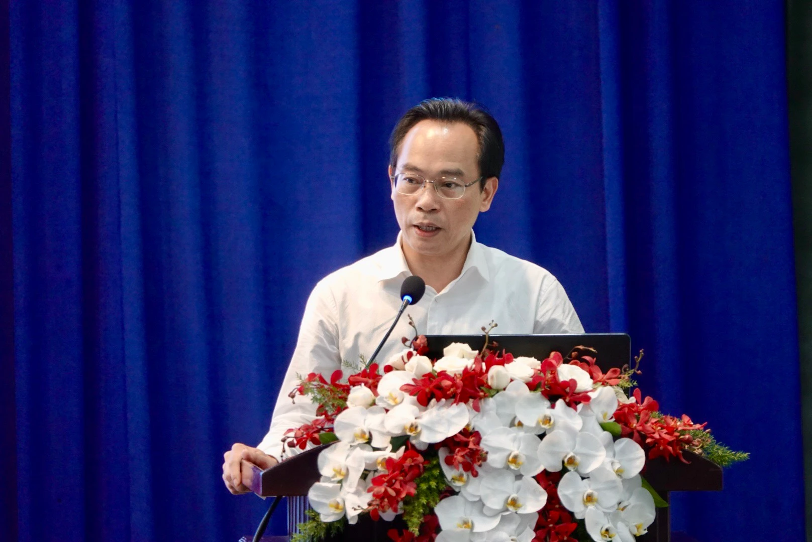 Thứ trưởng Hoàng Minh Sơn phát biểu tại Hội nghị. Ảnh: Nguyễn Nhật. Thứ trưởng Hoàng Minh Sơn phát biểu tại Hội nghị. Ảnh: Nguyễn Nhật.