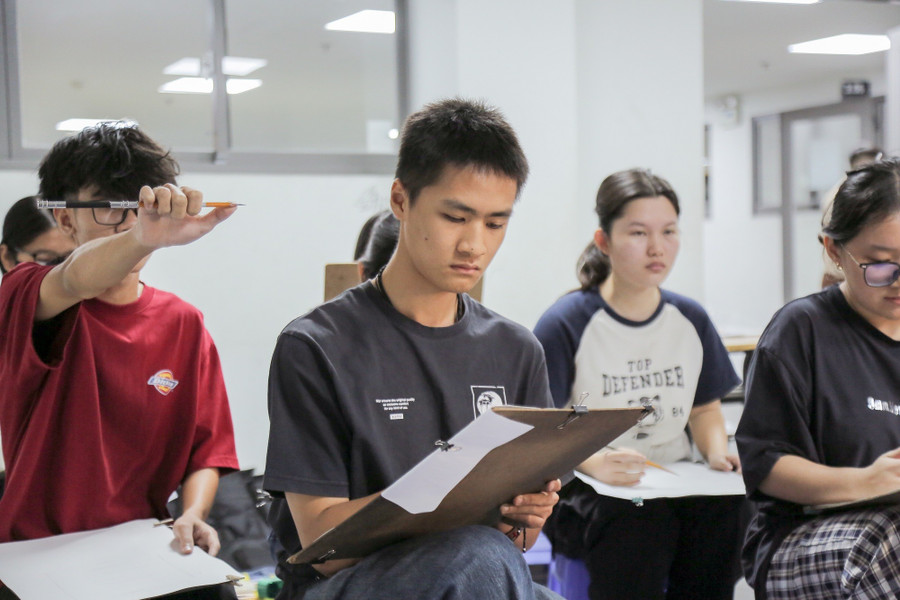 MM888 Việt Nam Tải App Trường ĐH Văn Lang trong giờ học. (Ảnh: VLU) vlu-9586.jpg