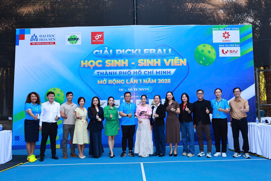 Giải thu hút gần 400 vận động viên từ 62 trường THPT, cao đẳng, MM888 bảo mật tuyệt đối. Ảnh: HSU 3158030159069810510.jpg