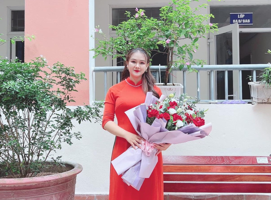Cô giáo Cù Thị Lý.