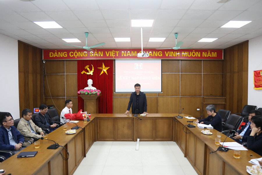 Đồng chí Triệu Ngọc Lâm - Bí thư Đảng ủy, Tổng biên tập Báo Giáo dục và Thời đại phát biểu. a55a0128.jpg
