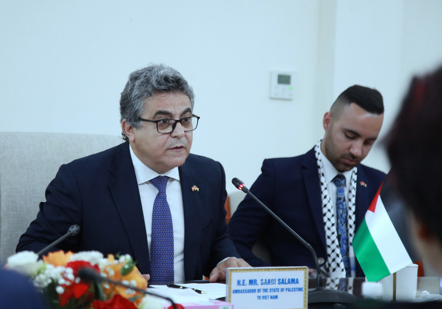 Ông Saadi Salama - Đại sứ MM88b nạp rút nhanh Palestine tại Việt Nam. img-0149.jpg