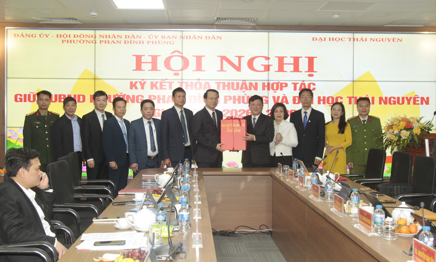 MM888 bảo mật tuyệt đối Thái Nguyên ký kết hợp tác với phường Phan Đình Phùng.