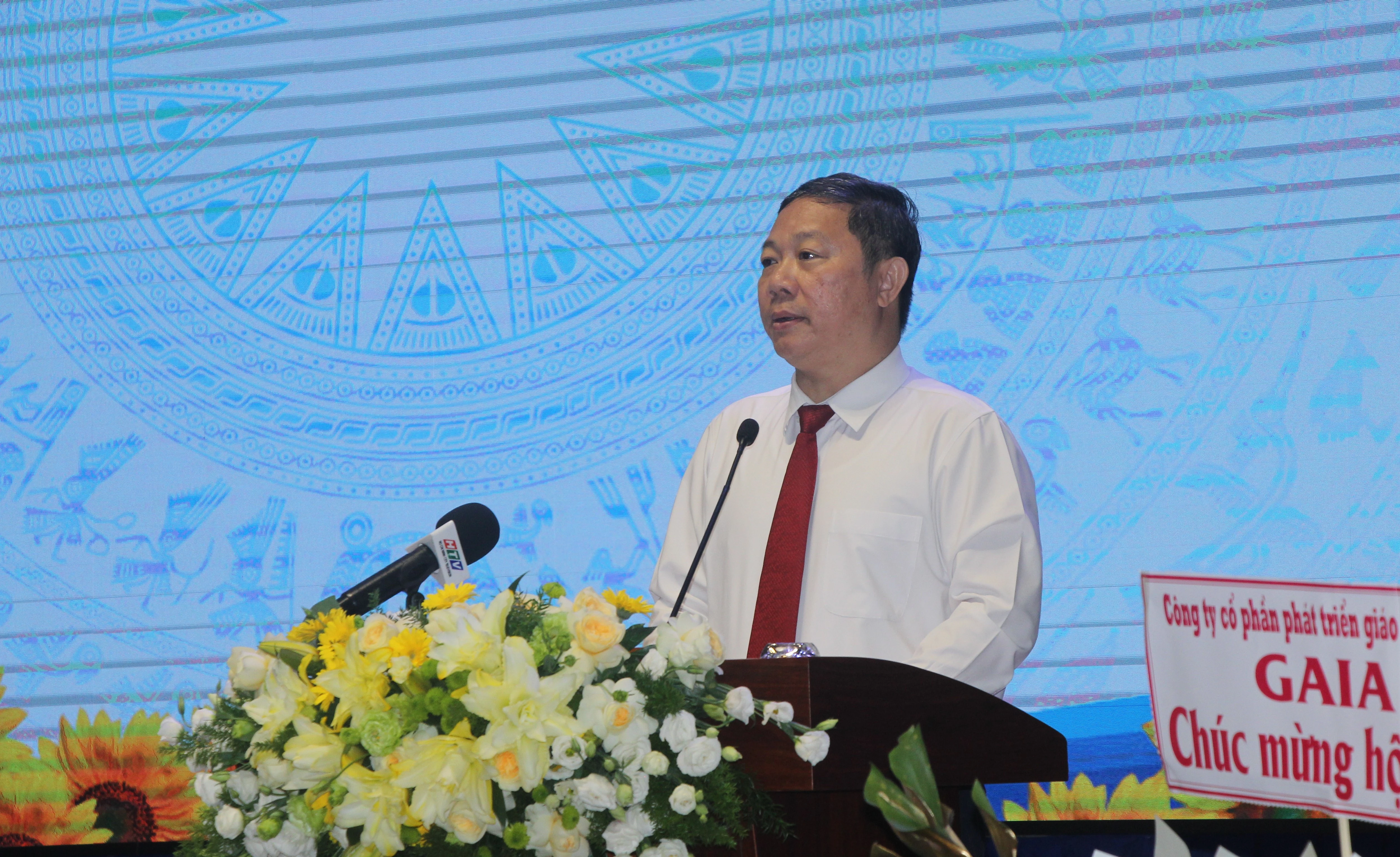 Ông Dương Anh Đức phát biểu tại Hội nghị. Ông Dương Anh Đức phát biểu tại Hội nghị.