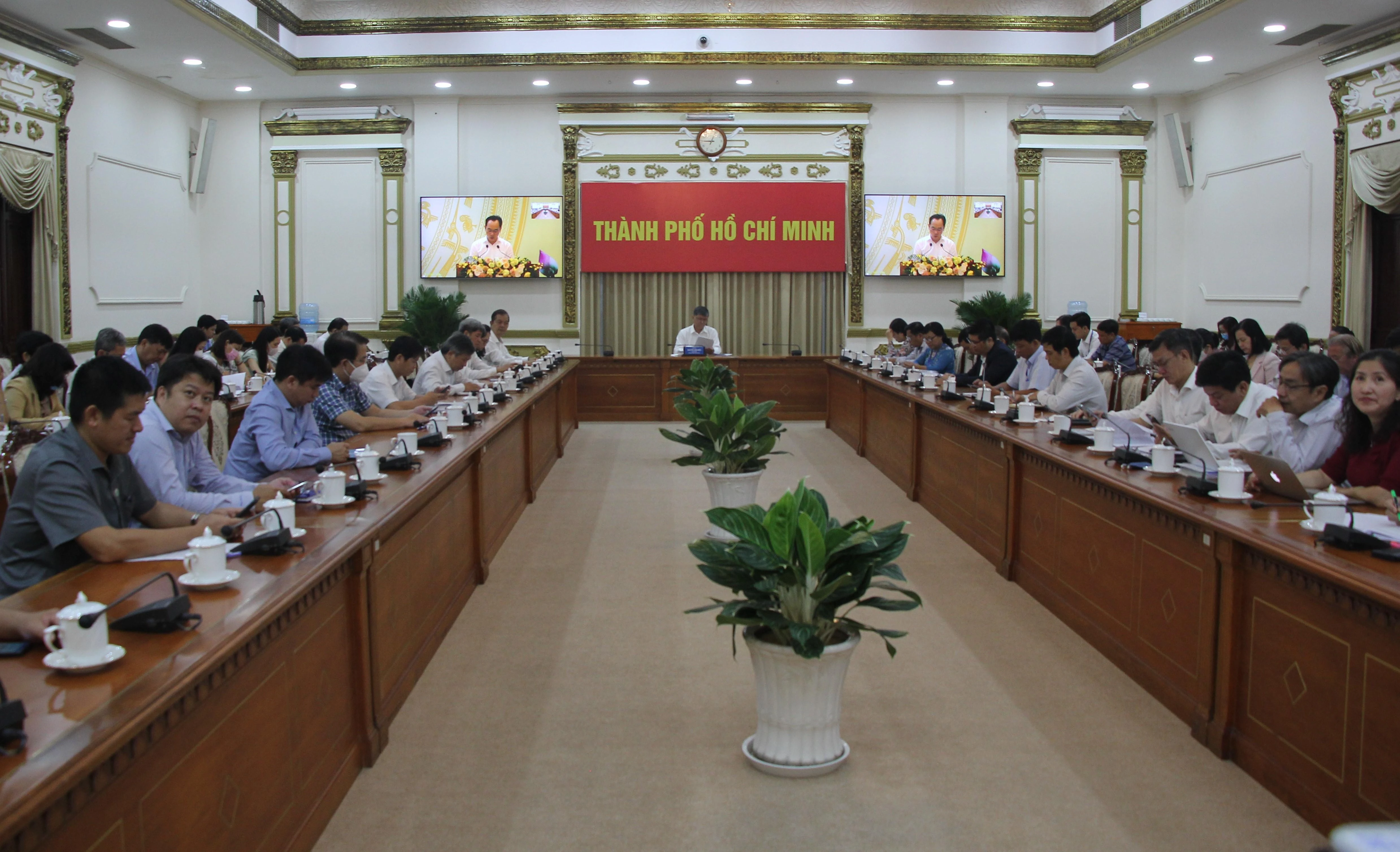 Quang cảnh Hội nghị Tổng kết năm học 2021-2022 tại TPHCM. Quang cảnh Hội nghị Tổng kết năm học 2021-2022 tại TPHCM.