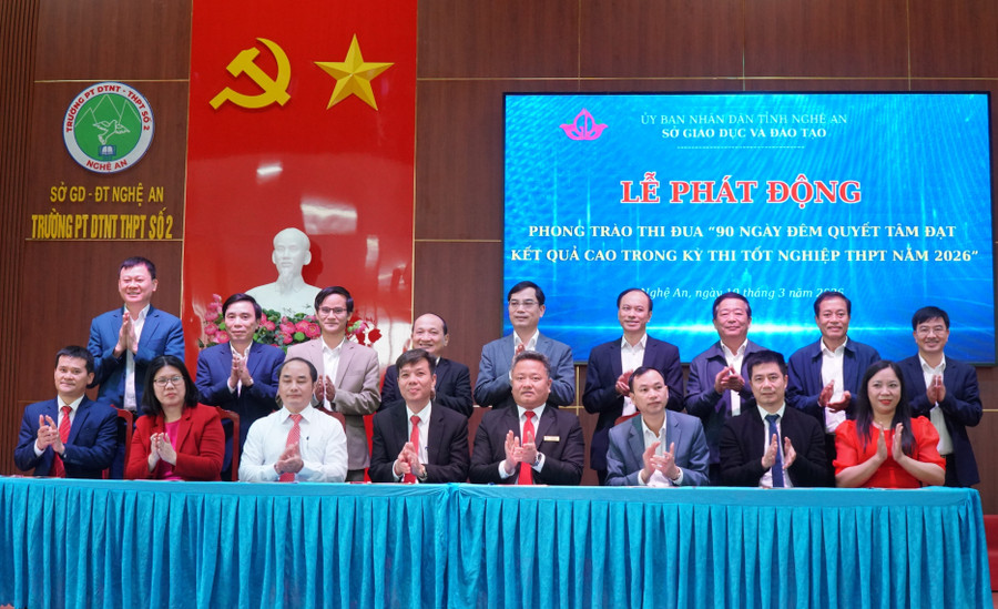 Nghệ An phát động '90 ngày đêm' quyết tâm giữ vững tốp đầu MM88 đăng nhập MM88dangnhap nhà cái World Cup 2026 THPT 2026