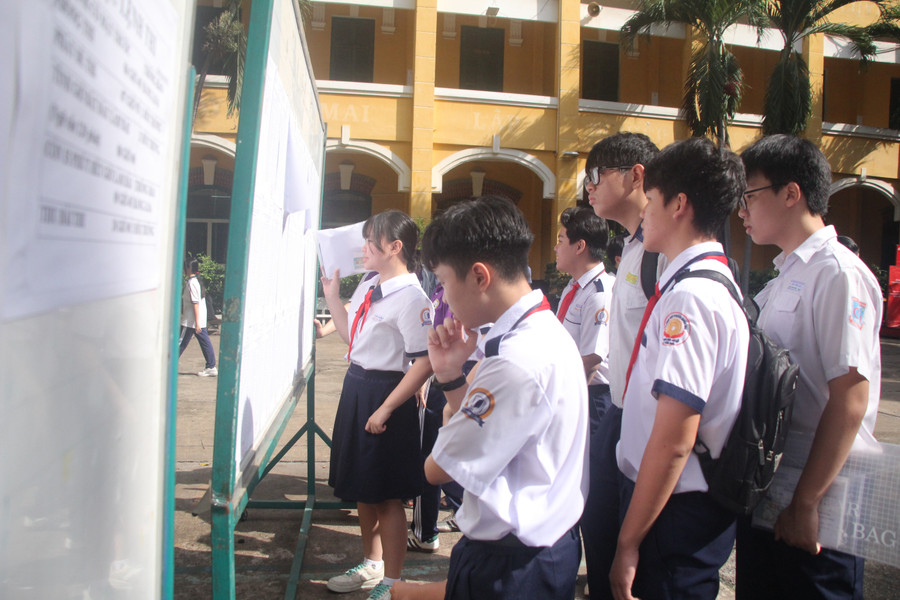Đăng nhập vào MM886 Việt Nam tại điểm thi Trường THCS Trưng Vương xem danh sách các phòng thi.